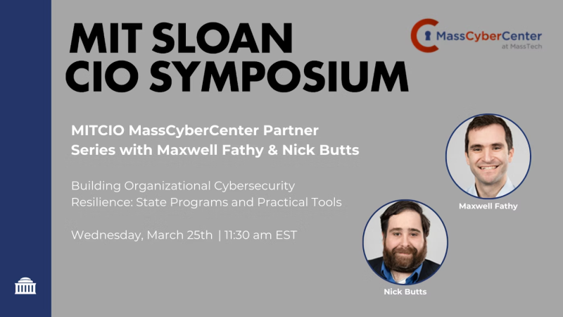 MassCyberCenter Webinar event graphic