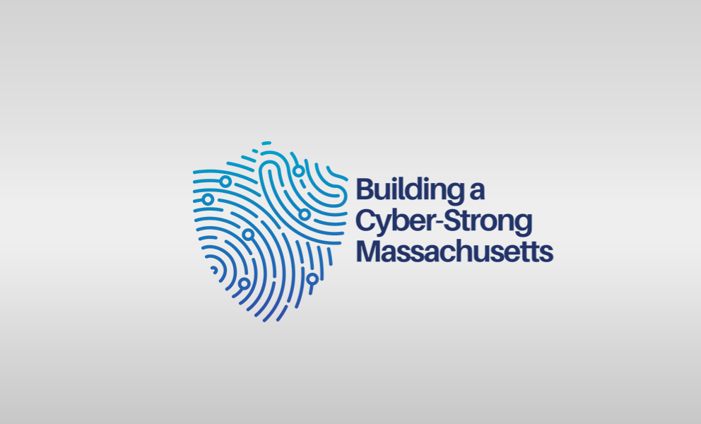 Buildin a Cyber-Strong Massachusetts (Cyber Month Theme Graphic)